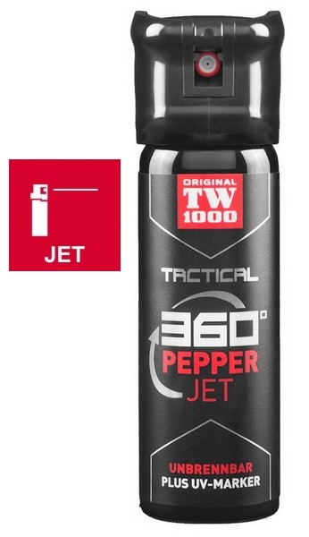 Bombe lacrymogène à liquide TW1000 TACTICAL PEPPER JET CLASSIC - Armurerie  Pisteurs
