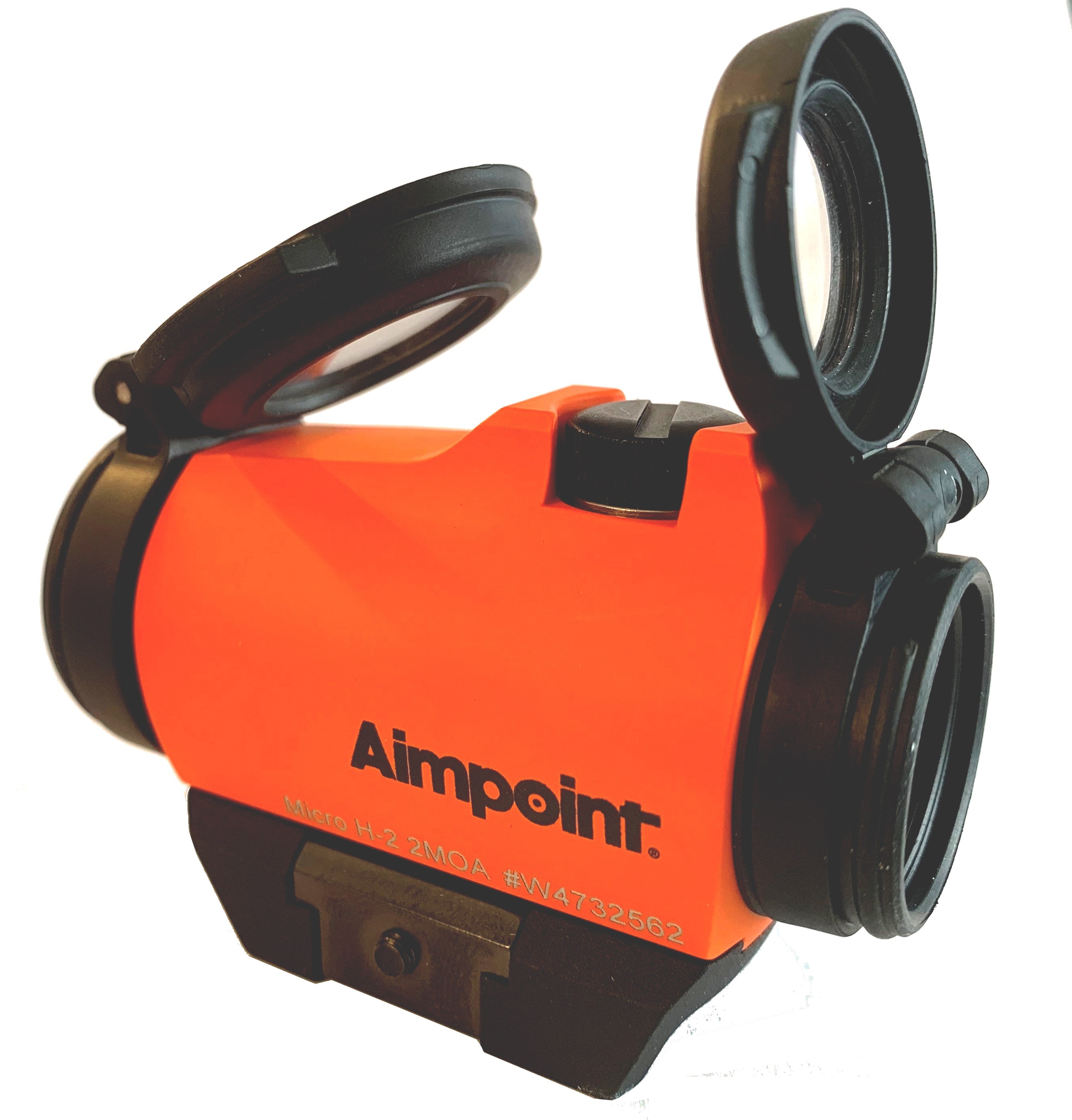 Viseur Aimpoint Micro H2 2MOA Orange Cerakote - Point Rouge Chasse