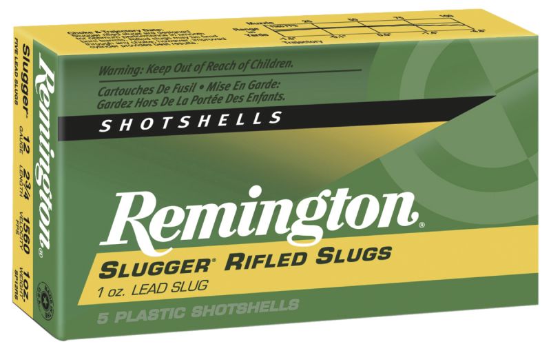 Balles REMINGTON Slug Hollow Point cal.12/70 (boite de 5)
