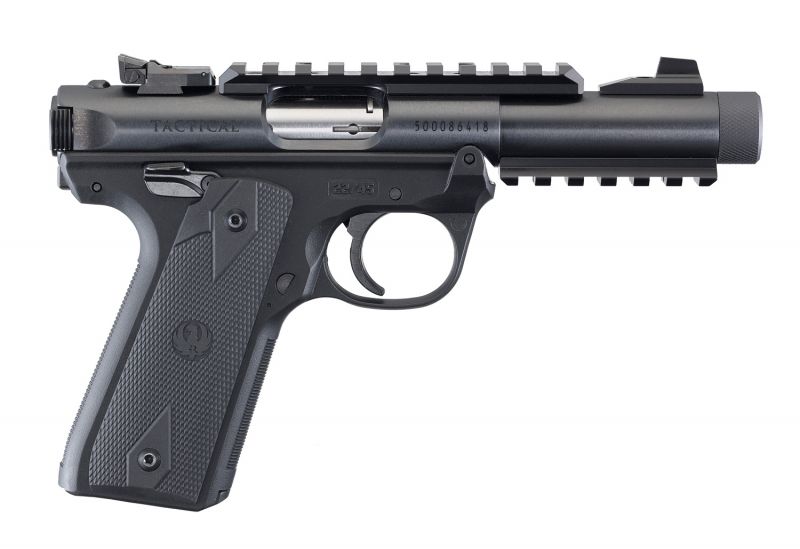 Pistolet RUGER MARK IV 22/45 Tactical calibre 22 Lr