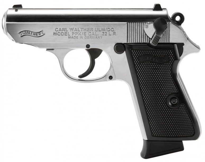Pistolet WALTHER PPK/S Nickelé cal.22 Lr