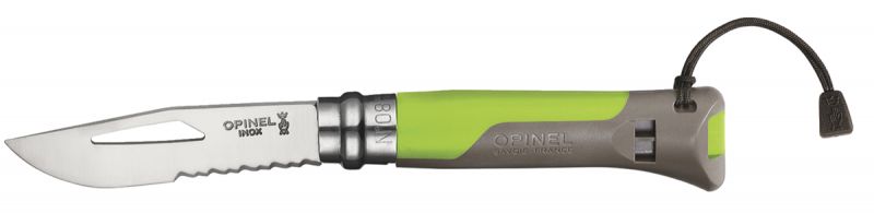 Couteau OPINEL n°8 Outdoor Terre/Vert