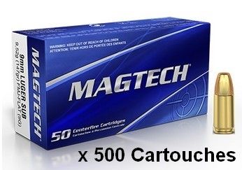 MAGTECH cal.9mm PARA FMJ SUBSONIC /500
