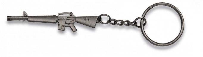 Porte clef M16 avec point rouge