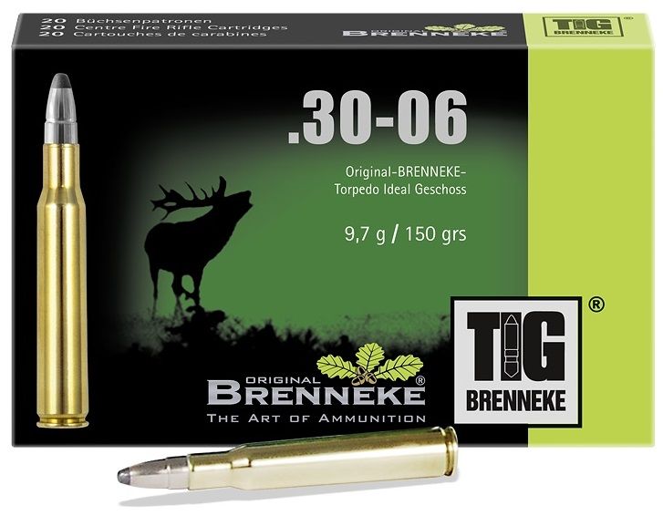 BRENNEKE cal.30-06 Sprg TIG 150 grains - 9.7 grammes /20