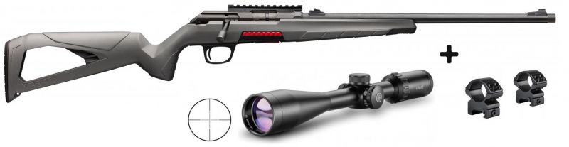 Carabine WINCHESTER Xpert cal.22Lr "lunette HAWKE Vantage 6-24x44 ret.Half Mildot"