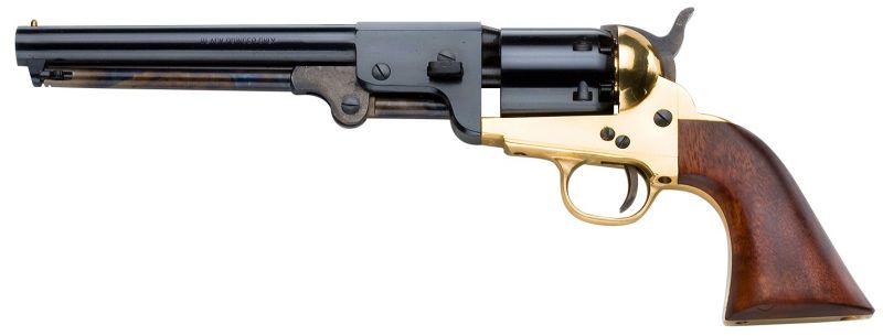 Revolver à Poudre Noire Pietta 1851 Navy Confederate Laiton "CFT44" Cal.44 