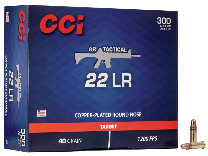 CCI 22lr AR TACTICAL Target S (365m/s) /300