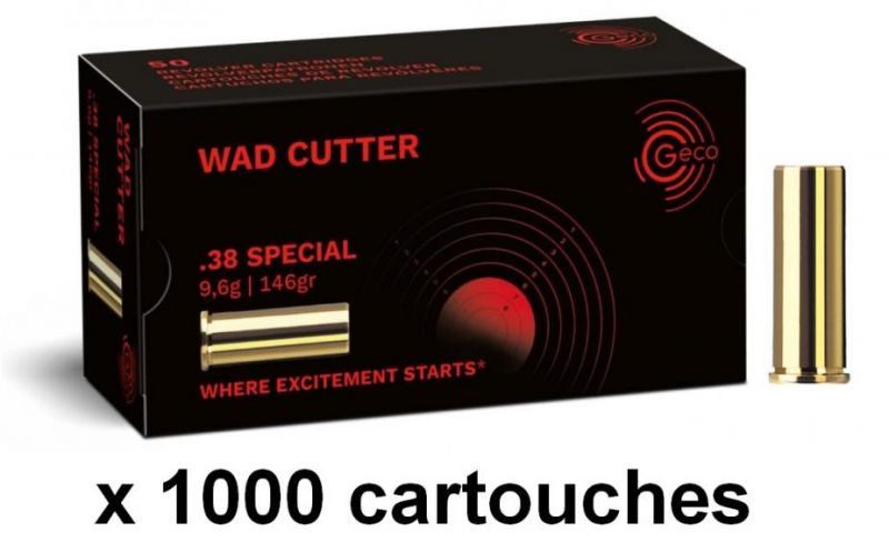 GECO cal.38 Spécial Wad Cutter /1000
