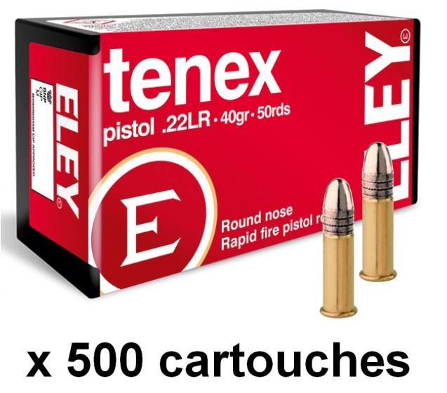 ELEY 22Lr Tenex Pistol /500
