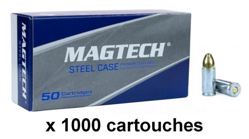 MAGTECH cal.9mm PARA FMJ STEEL /1000