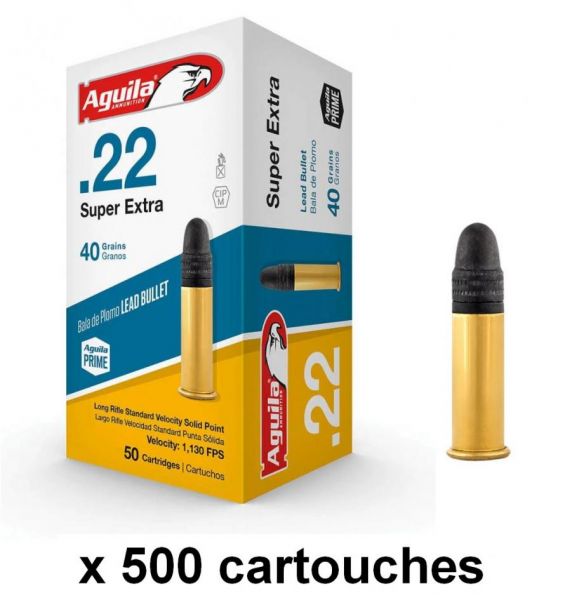 AGUILA 22lr Super Extra Solid Point /500