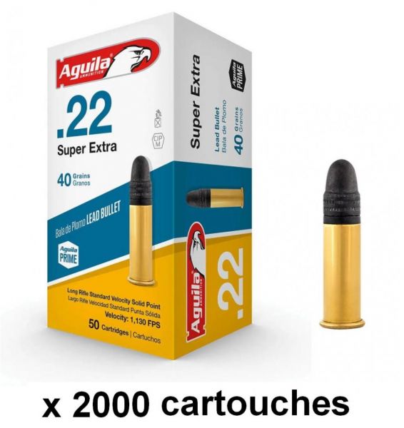 AGUILA 22lr Super Extra Solid Point /2000