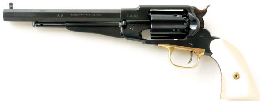 Revolver.a.Poudre.Noire.Pietta.REMINGTON.1858.Army.Bronze.cal.44.(crosse.ivoirine).RGAIG44.jpg